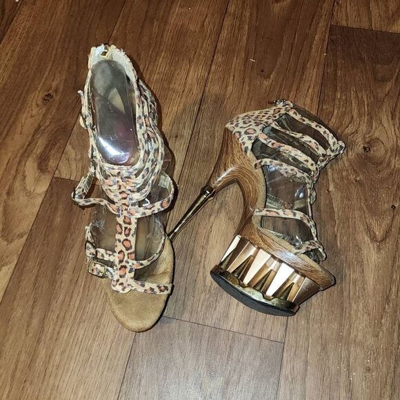Kotonica Cheetah Print Platform 🐆 - Picture 2 of 9